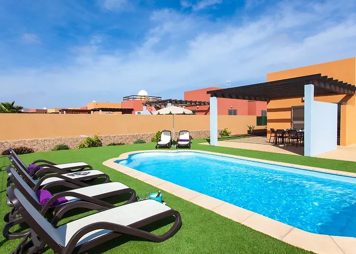 Villa Con Piscina ,vista Mar Y Campo De Golf Caleta De Fuste